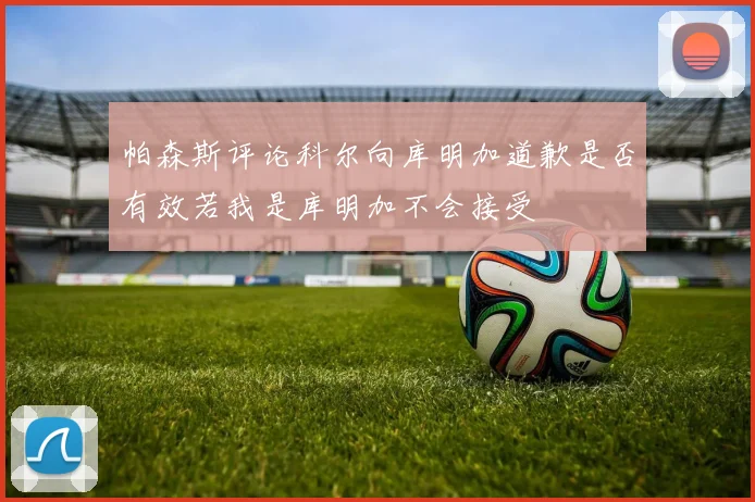 帕森斯评论科尔向库明加道歉是否有效若我是库明加不会接受